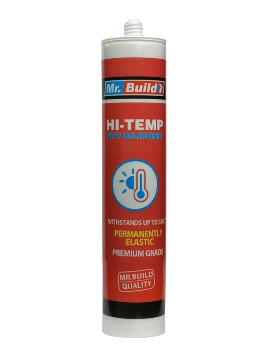 MR.BUILD термостойкий силиконовый герметик (Чёрный) - 