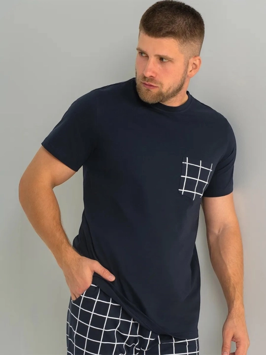 Erkaklar uchun pijama, paxta