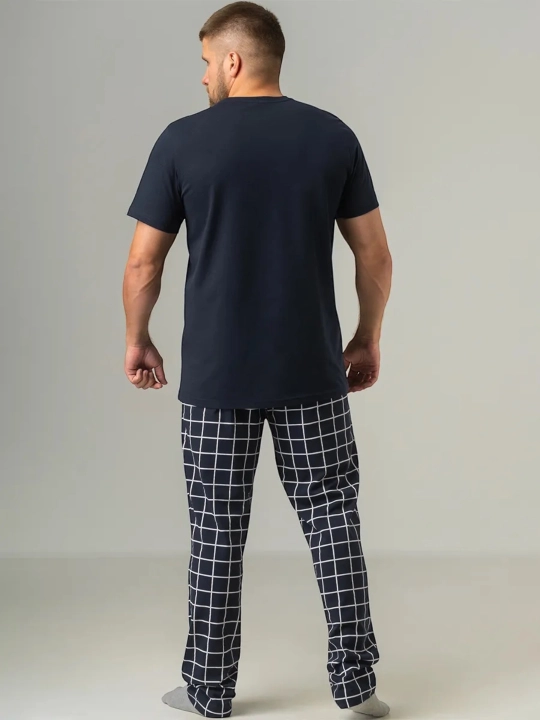 Erkaklar uchun pijama, paxta