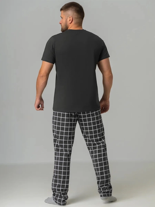 Erkaklar uchun pijama, paxta