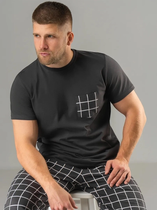 Erkaklar uchun pijama, paxta