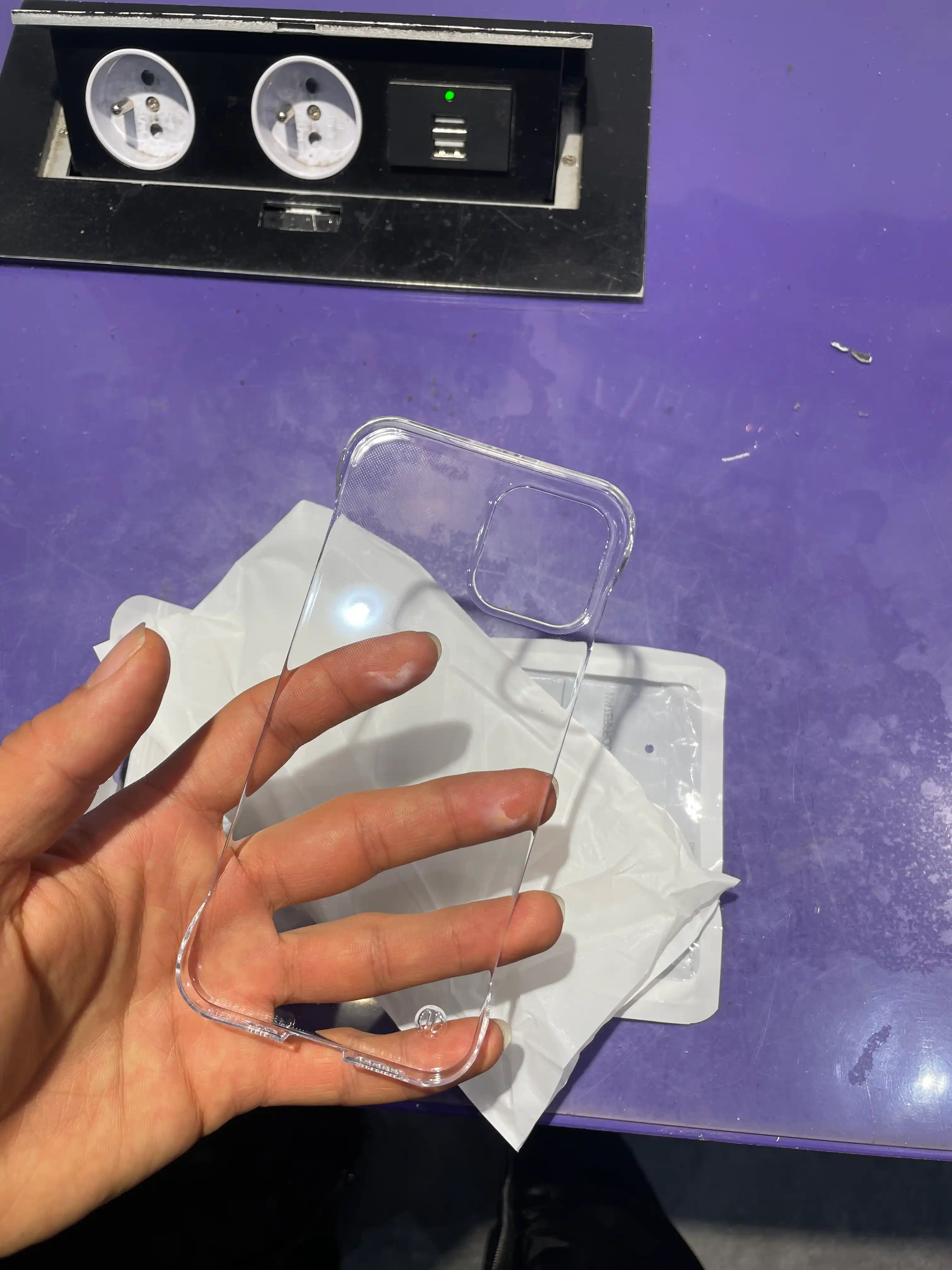 Чехол iPhone XS, XR, 11, 12, 13, 14, 15, 16 Pro, Max, прозрачный, пластик