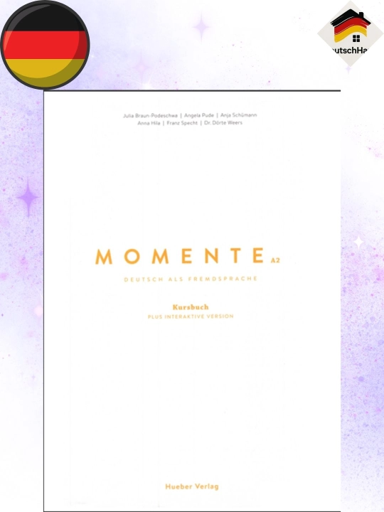 Momente A2 – nemis tili uchun kurs kitobi va interaktiv versiya (CDsiz) - 