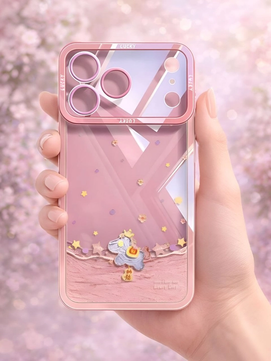Chexol iPhone 16, 17 Pro, ProMax uchun, shaffof g‘ilof  - 