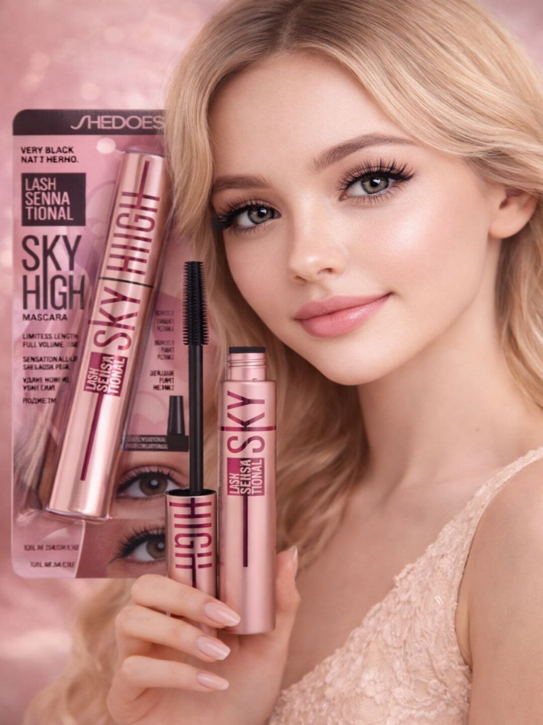 SHEDOES Sky High kipriklar uchun tush, uzaytiruvchi, qora - 