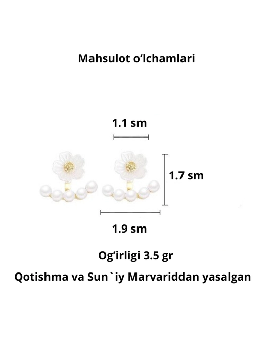 Zirak, qor uchqunli chinnigul zirak, marvarid, Koreyacha stil