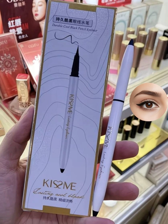 Ko'z uchun podvodka-flomaster Eyeliner ABZ, suv o'tkazmaydigan, qora - 