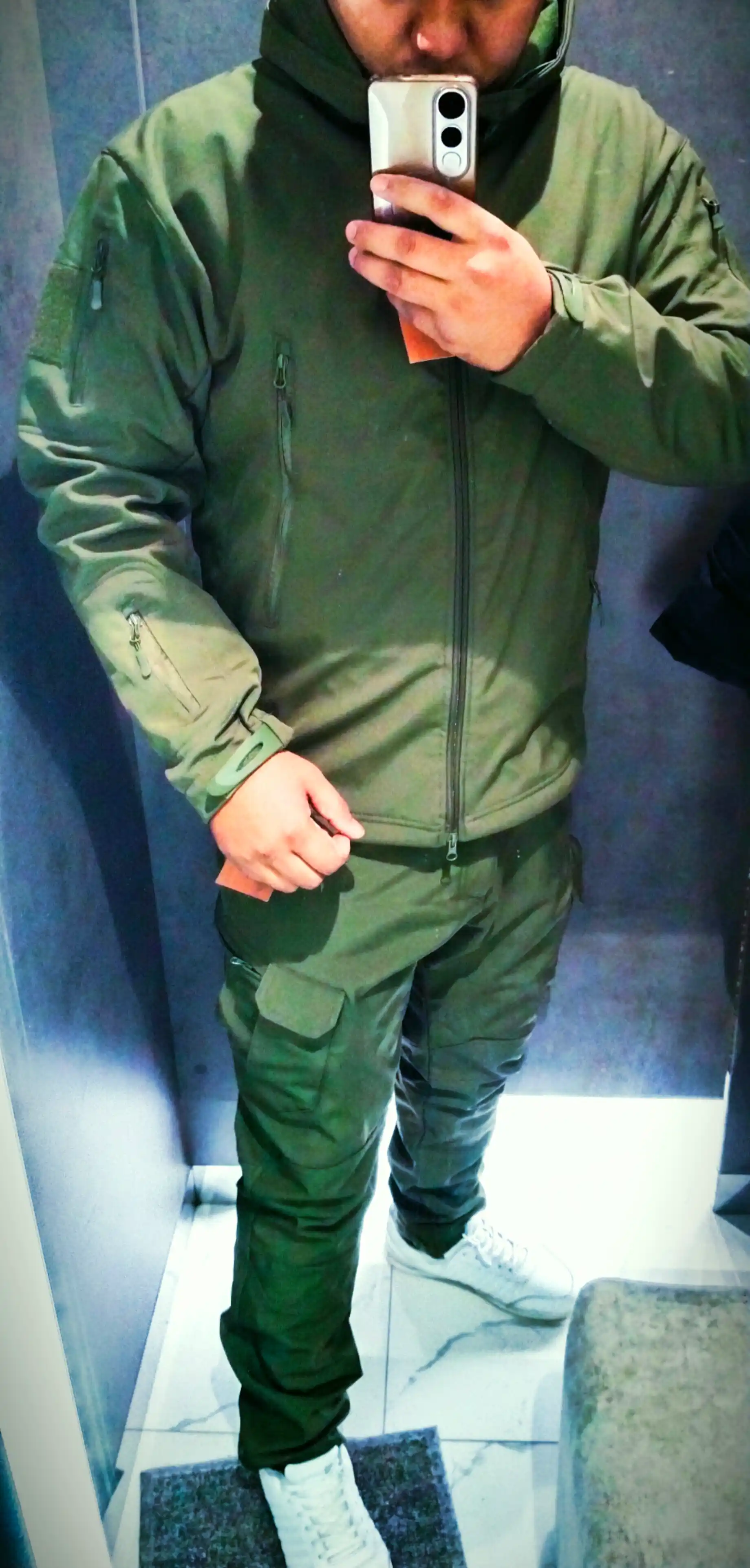 Тактический комплект Softshell 5.11 — куртка и штаны, зимний, влагозащита