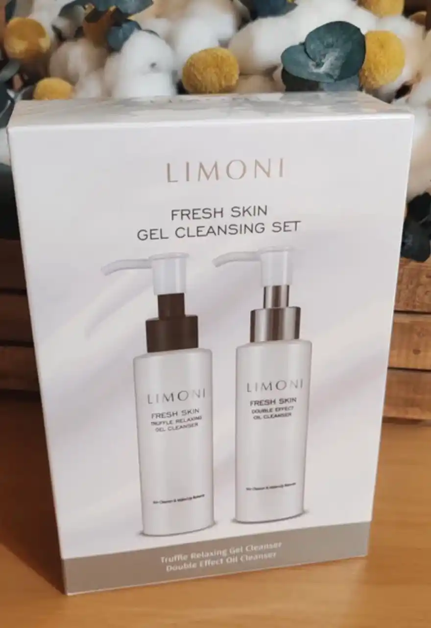 Набор для очищения кожи LIMONI Fresh Skin, гель Truffle и гидрофильное масло Double Effect