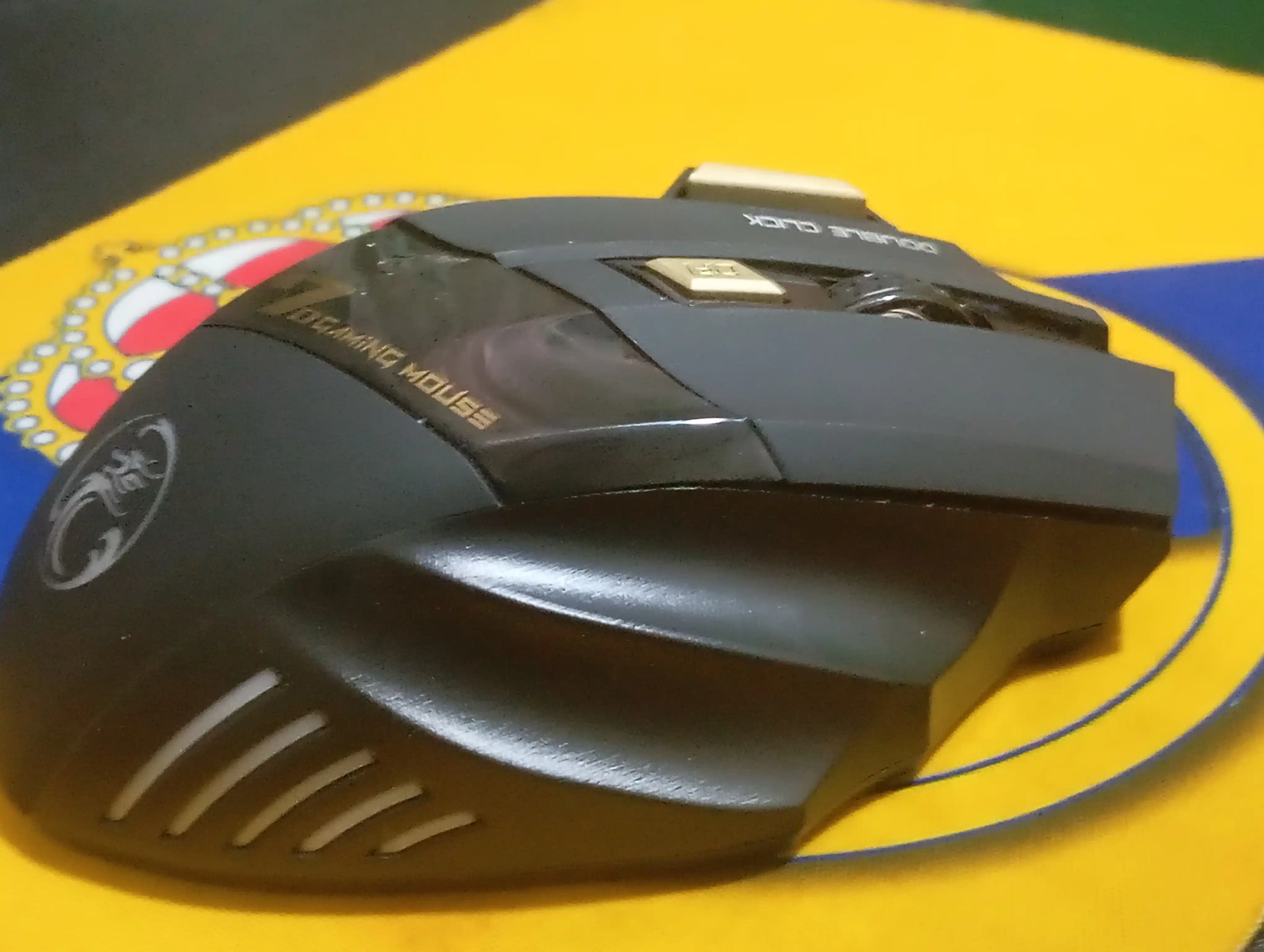 Игровая мышка iMICE GW-X7, беспроводная 2.4G, 3200 DPI, RGB, 7 кнопок, тихий клик, Type-C