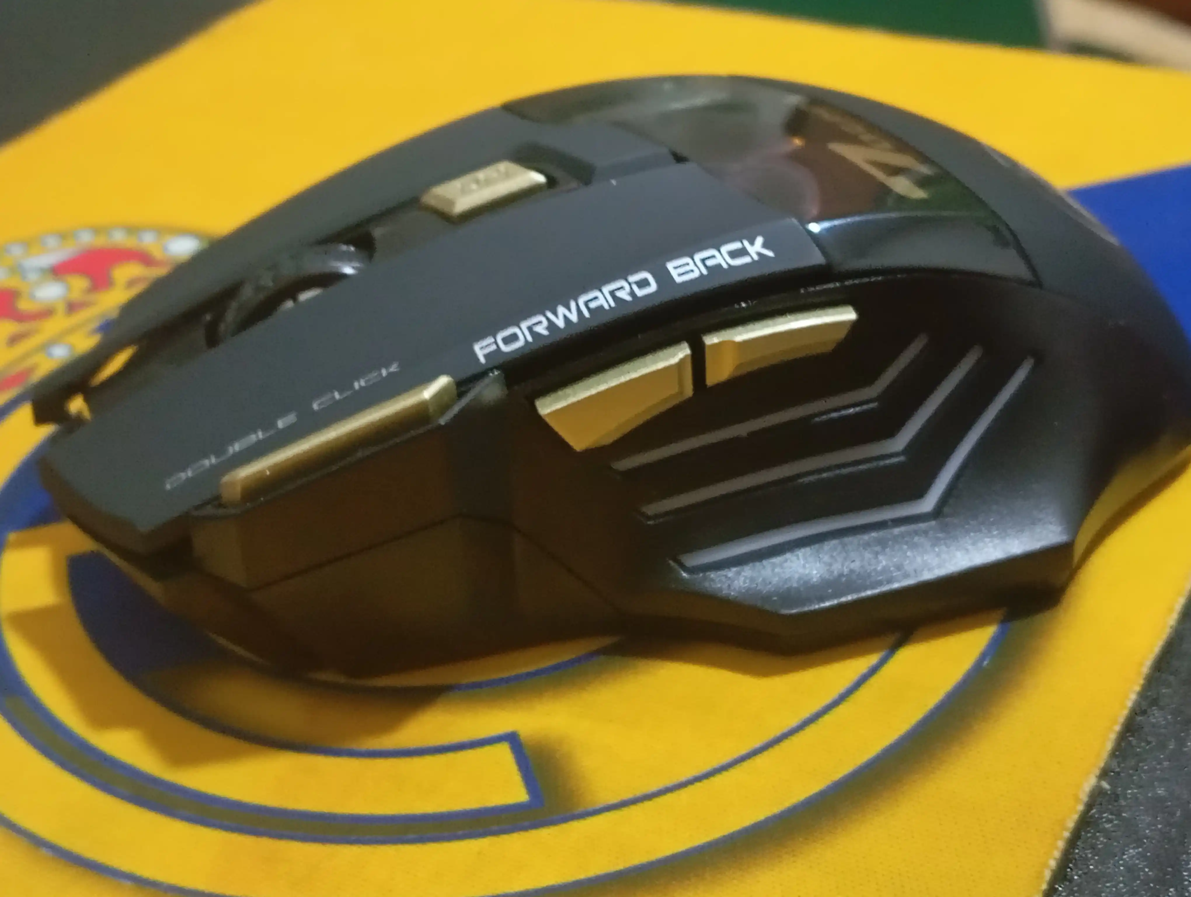 Игровая мышка iMICE GW-X7, беспроводная 2.4G, 3200 DPI, RGB, 7 кнопок, тихий клик, Type-C