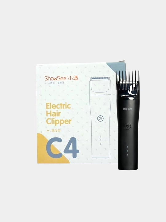 Машинка для стрижки волос Xiaomi ShowSee модель Electric Hair Clipper C4 Black