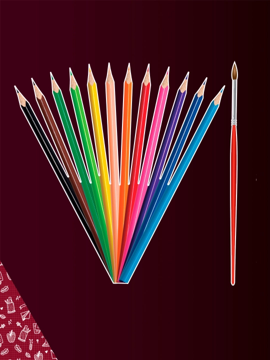 12 xil rangdagi yuqori mustahkamlikdagi qalamlar, Maped COLOR’PEPS, (12 rangli. AQUA)