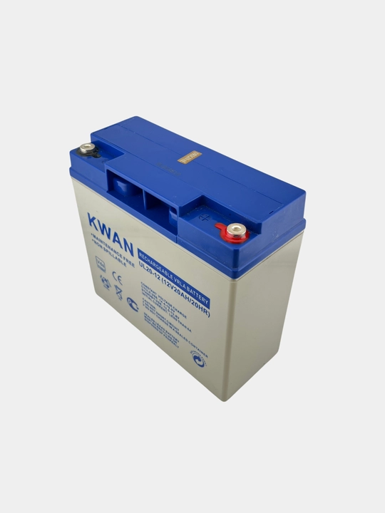 KWAN UL20-12 akkumulyator batareyasi, 12V 20Ah, germetik qo‘rg‘oshin-kislotali