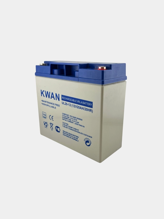 KWAN UL20-12 akkumulyator batareyasi, 12V 20Ah, germetik qo‘rg‘oshin-kislotali