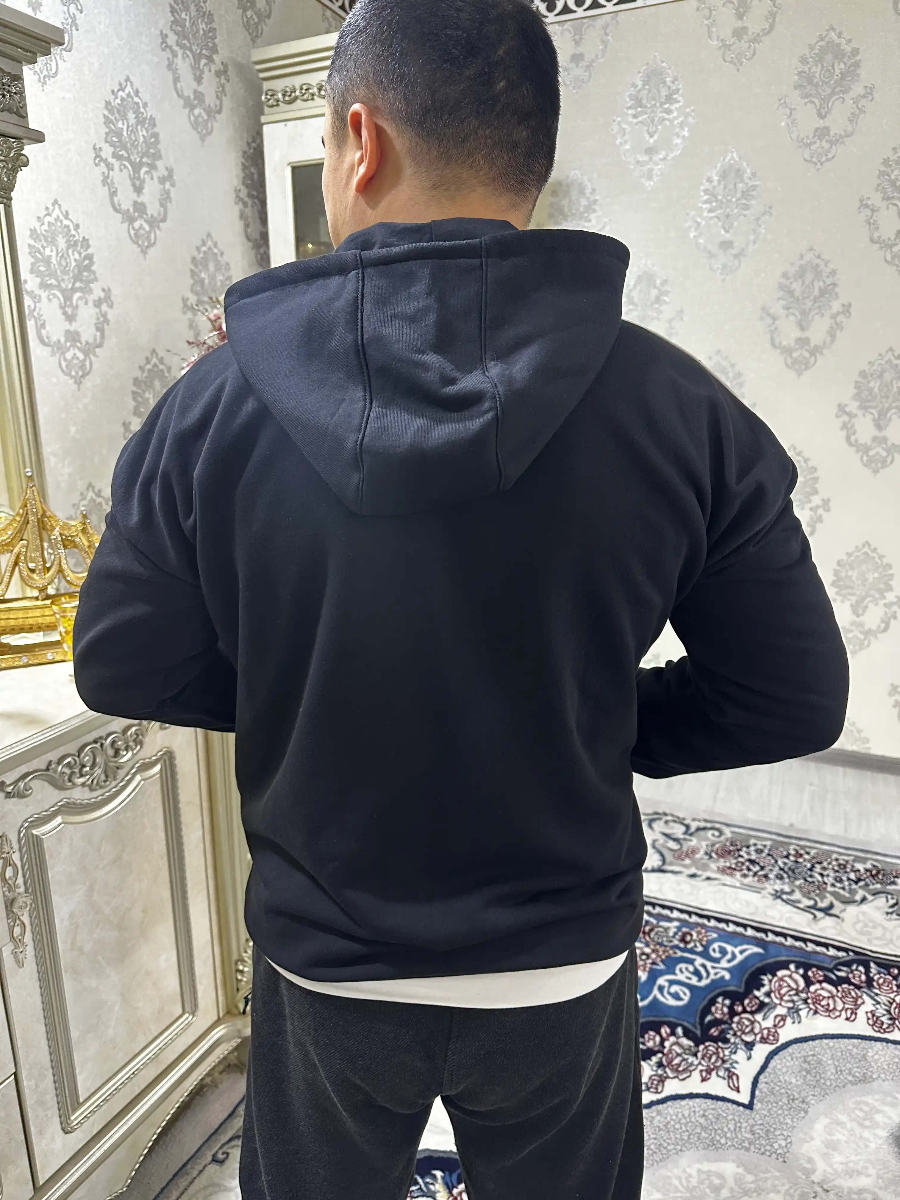 Xudi oversayz, uniseks erkaklar uchun, 3 iplik, Costume