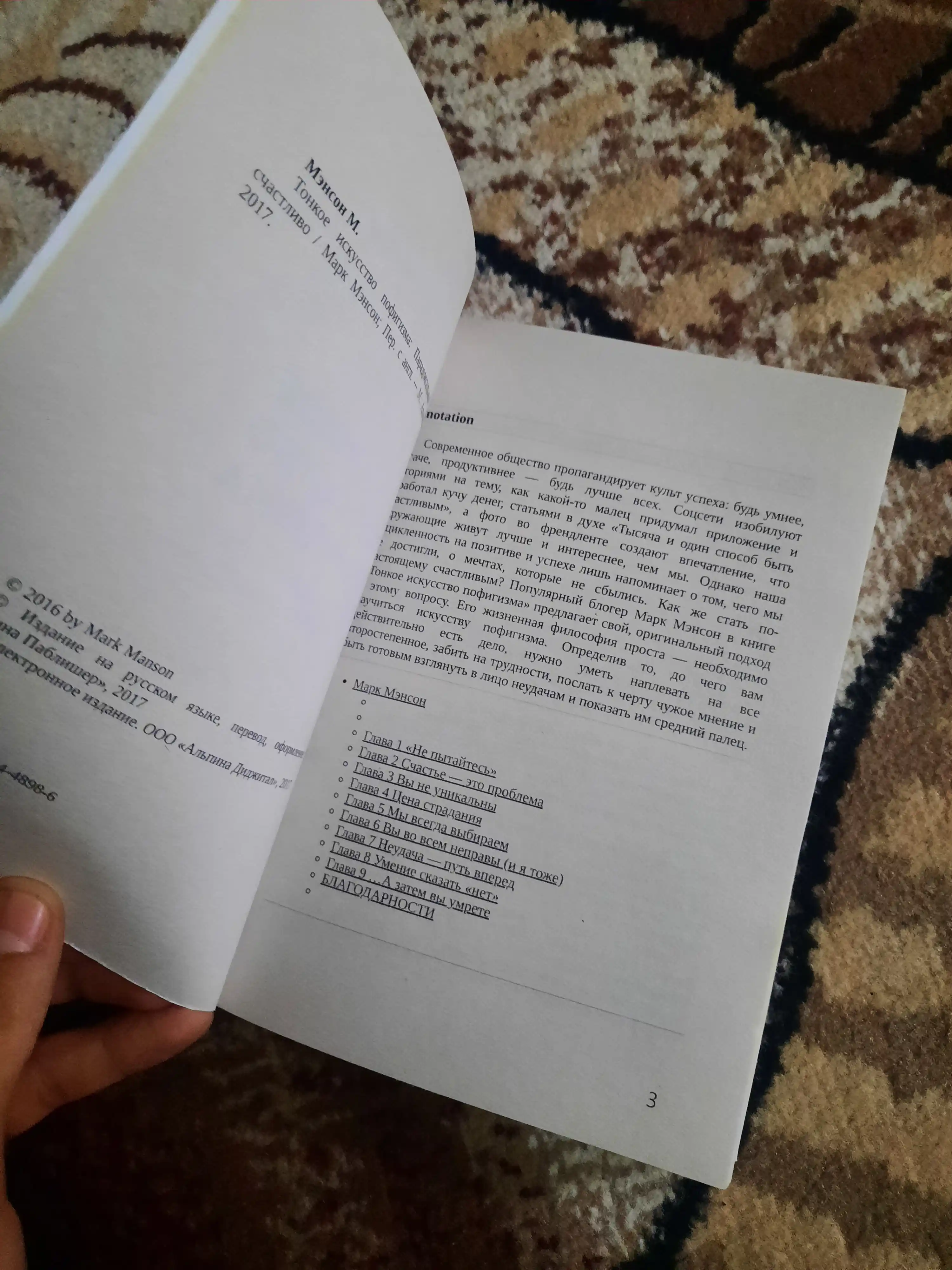 Тонкое искусство пофигизма, Марк Мэнсон