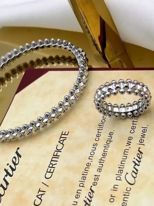 Набор в стиле Cartier из нержавеющей стали