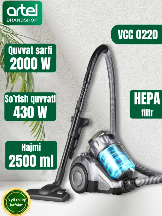Siklonli changyutgich Artel VCC 0220