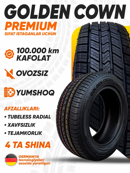 Shina GOLDEN CROWN barcha mavsumiy - 
