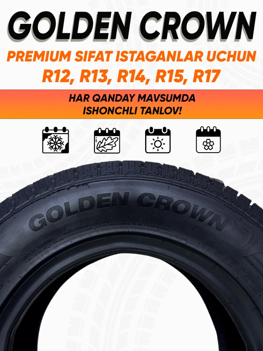 Shina GOLDEN CROWN barcha mavsumiy