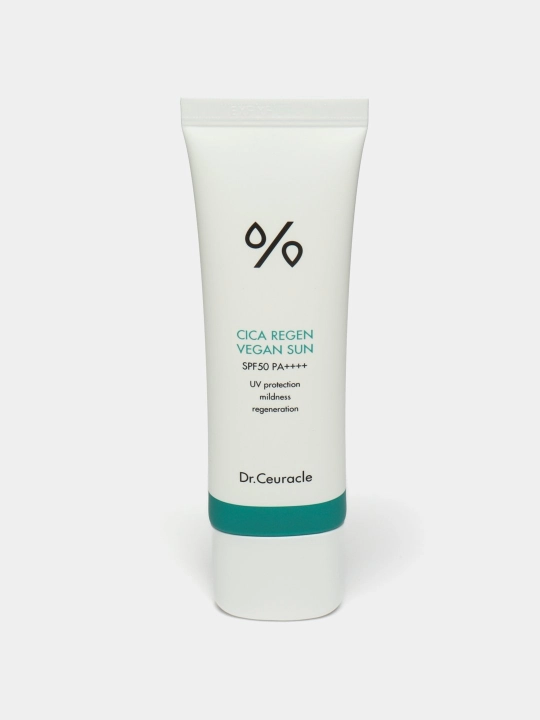 Солнцезащитный крем Dr.Ceuracle Cica Regen Vegan Sun - 
