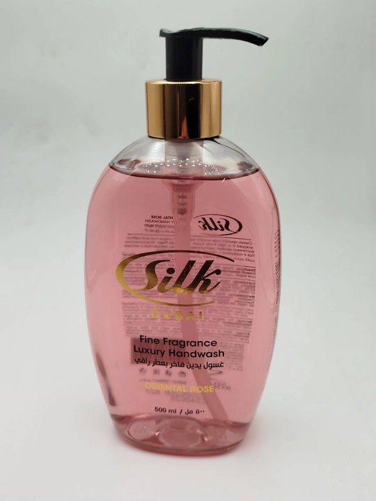 Жидкое мыло для рук Silk Luxury, 500 мл – аромат восточной розы - 