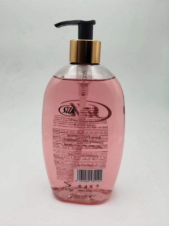 Silk Luxury qo‘l uchun suyuq sovuni, 500 ml - sharq atirguli ifori