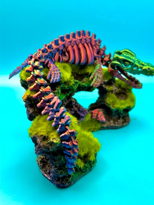 3D Dinozavr skeleti oyinchoq