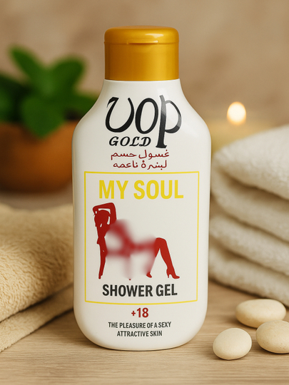 WOP GOLD Musk Lady Seexy – гель для душа, 500 мл - 