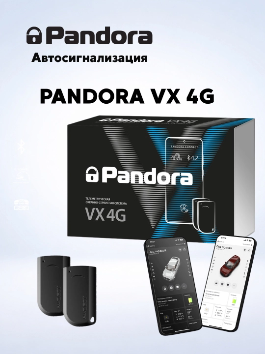 Avtosignalizatsiyasi Pandora VX-4G V.2 - 