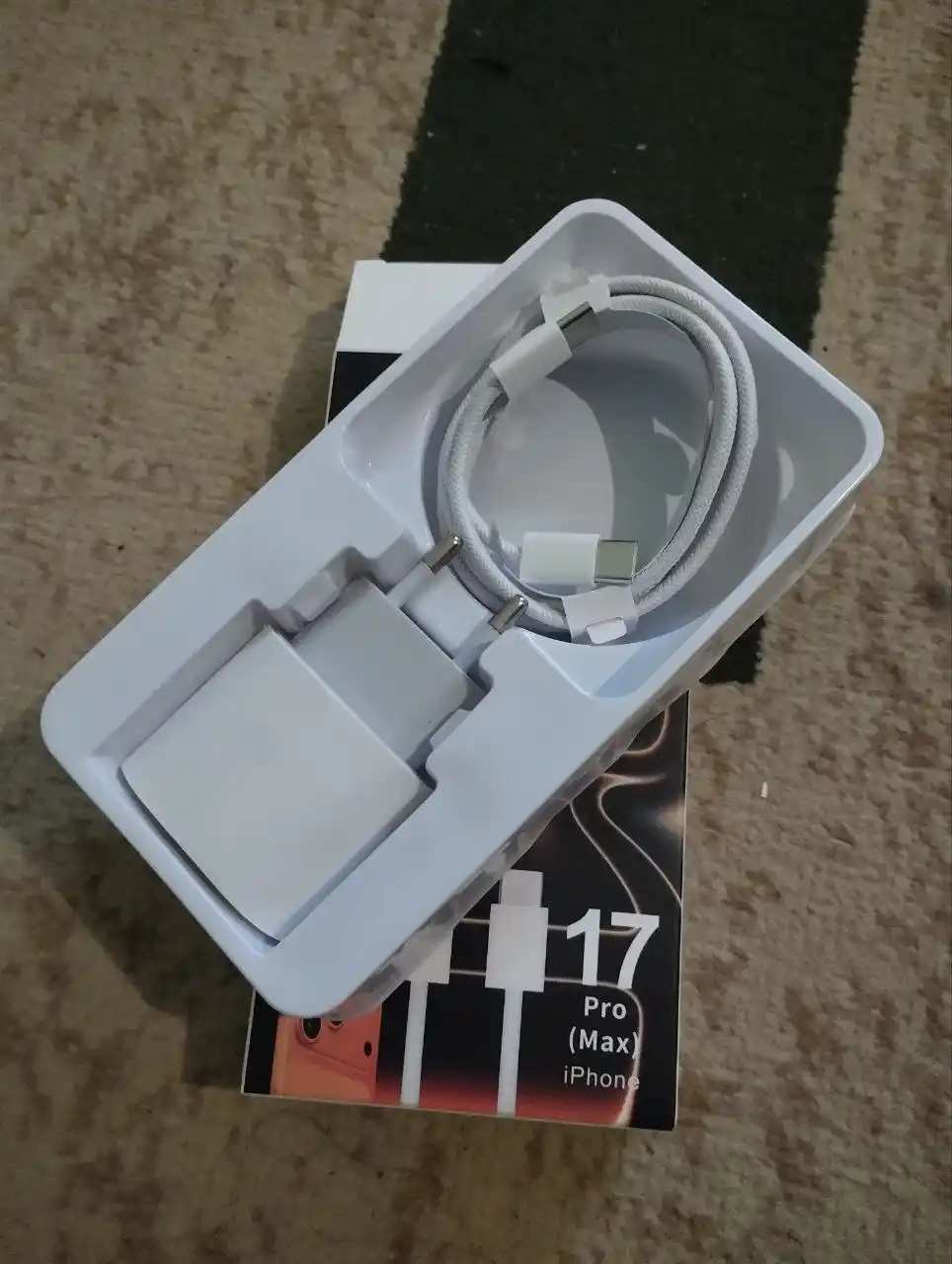 Зарядное устройство для быстрой зарядки iPhone, 35 Вт