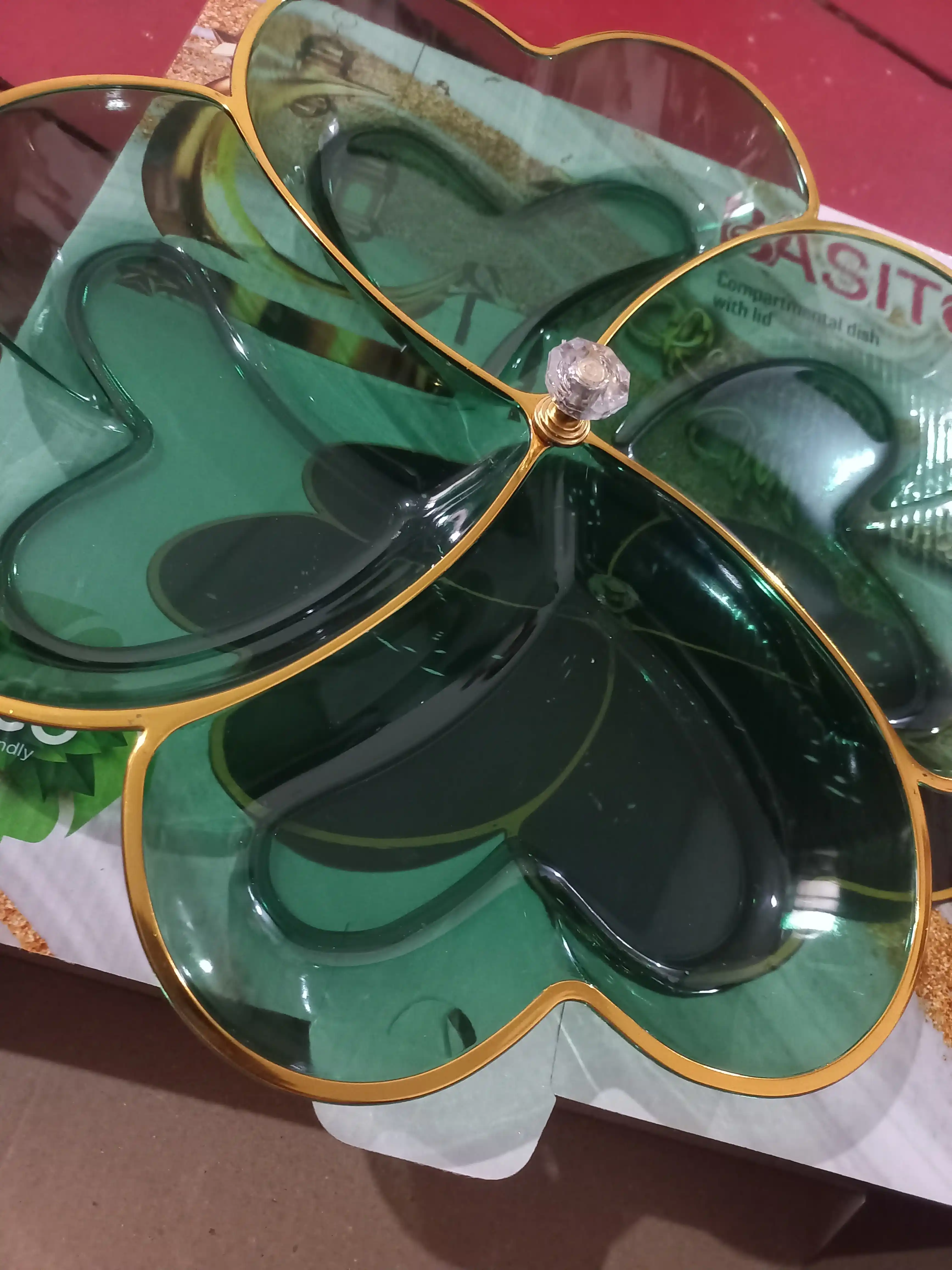 Qopqoqli menager, xurmo va quritilgan mevalar uchun idish, plastik