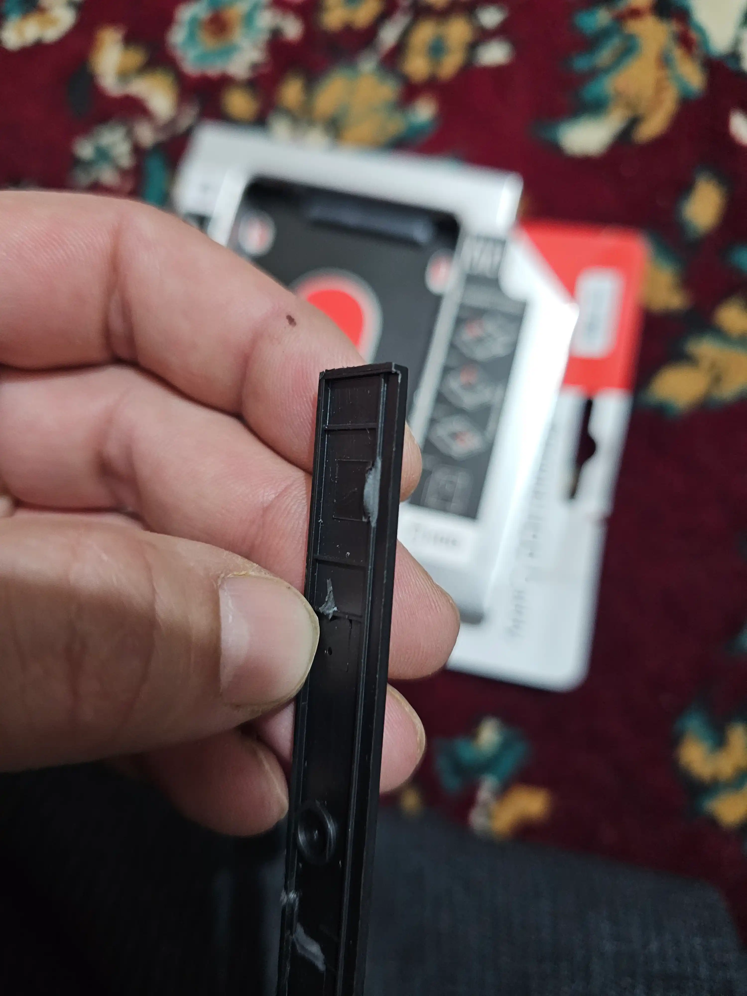 Салазки 12.7 мм и 9.5 мм optibay переходник dvd ssd hdd адаптер вместо дисковода Caddy