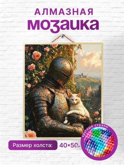 Алмазная мозаика вышивка Skystore, люди, холст на подрамнике, 40 x 50 см — SKYST0R-ЛЮДИНОВ-АЛЫЙ