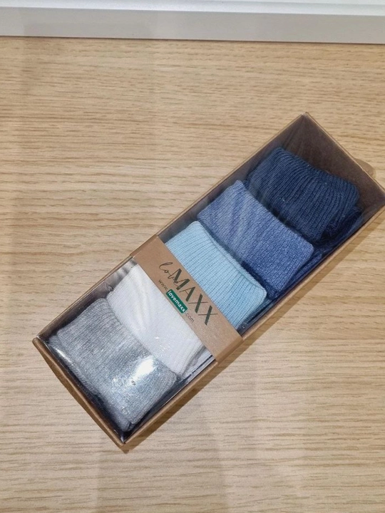 Набор носков для новорожденных в 5 различных цветах, 0-3/ 3-6 месяцев, 100% хлопок