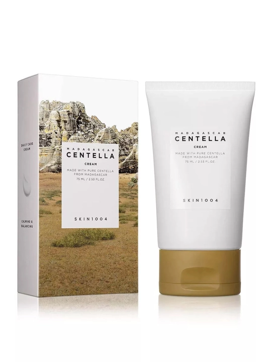 Успокаивающий крем для лица с центеллой SKIN1004 Madagascar Centella Cream, 75 мл