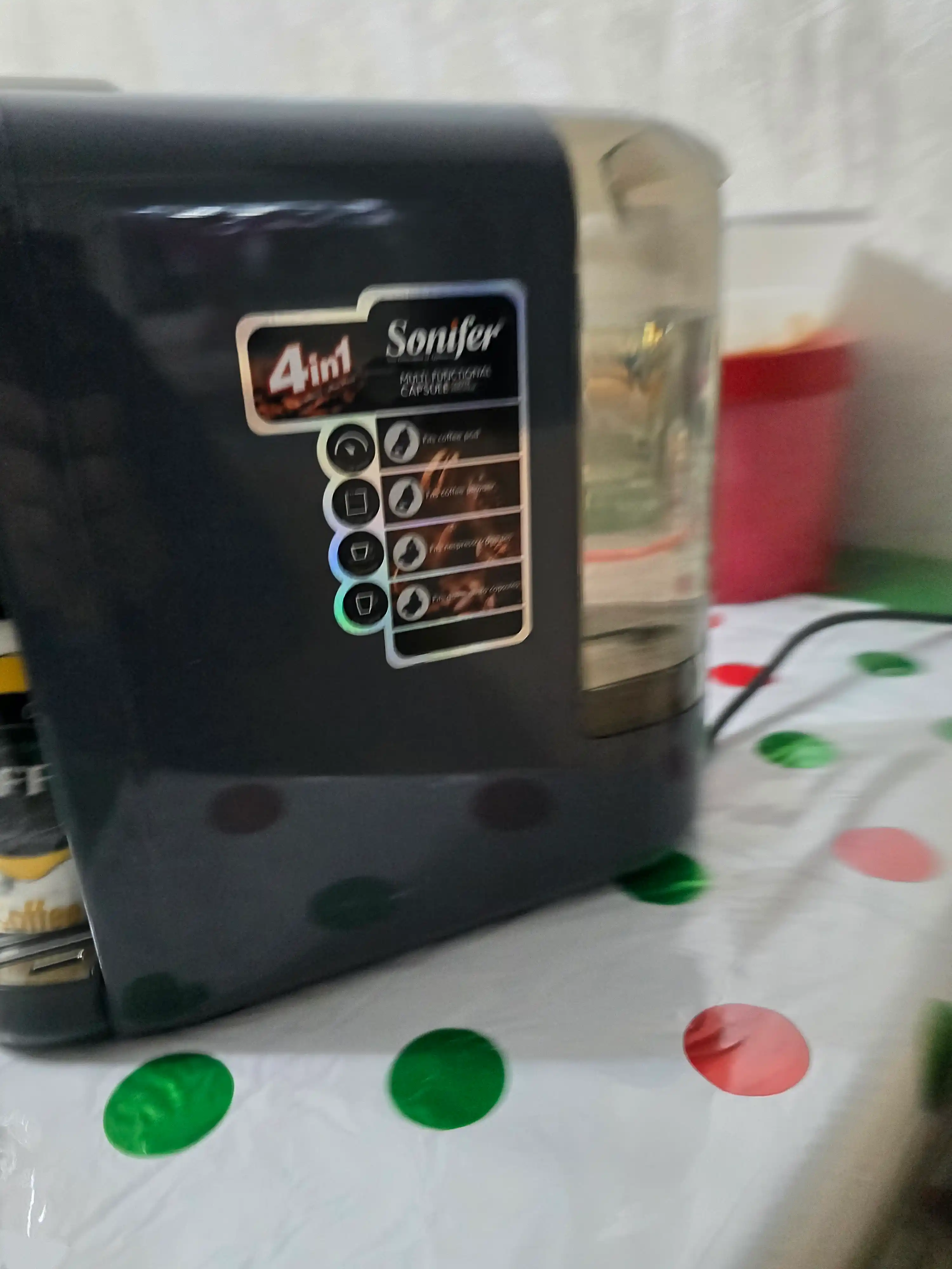 Многофункциональная капсульная кофемашина Sonifer 4 в 1, 20 бар, 1400 Вт