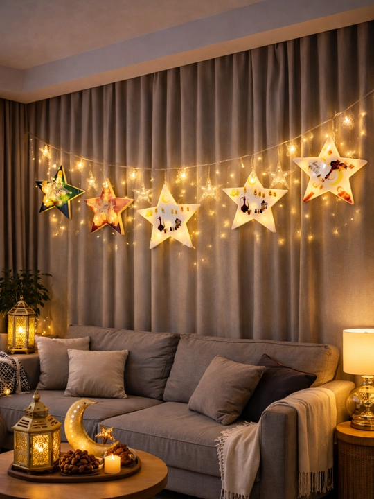 Yulduzcha LED Girlyanda – Yangi yil va bayramlar uchun dekor chiroq - 