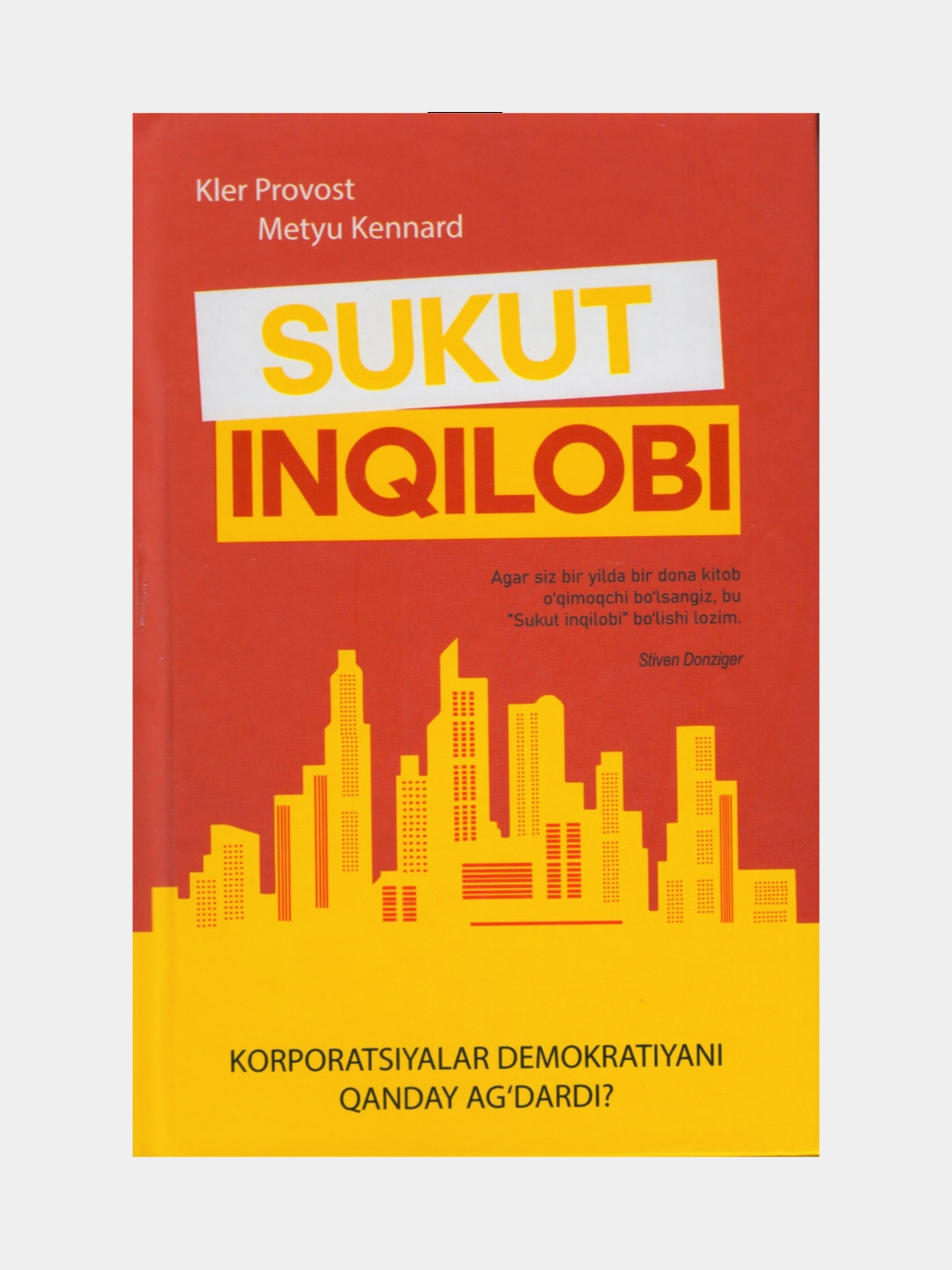 Sukut inqilobi. Kler Provost, Metyu Kennard (Kitob o'zbek tilida) - 