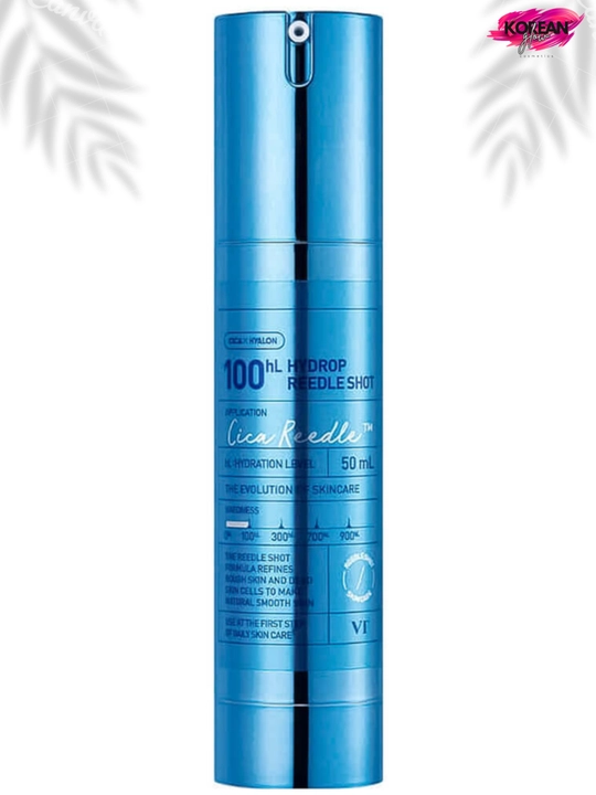 VT Cosmetics Reedle Shot 100 - mikroignalari bo‘lgan buster zardob 6 turdagi