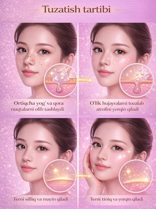 Detclear Peeling Jelly — очищает поры, против чёрных точек, AHA & BHA