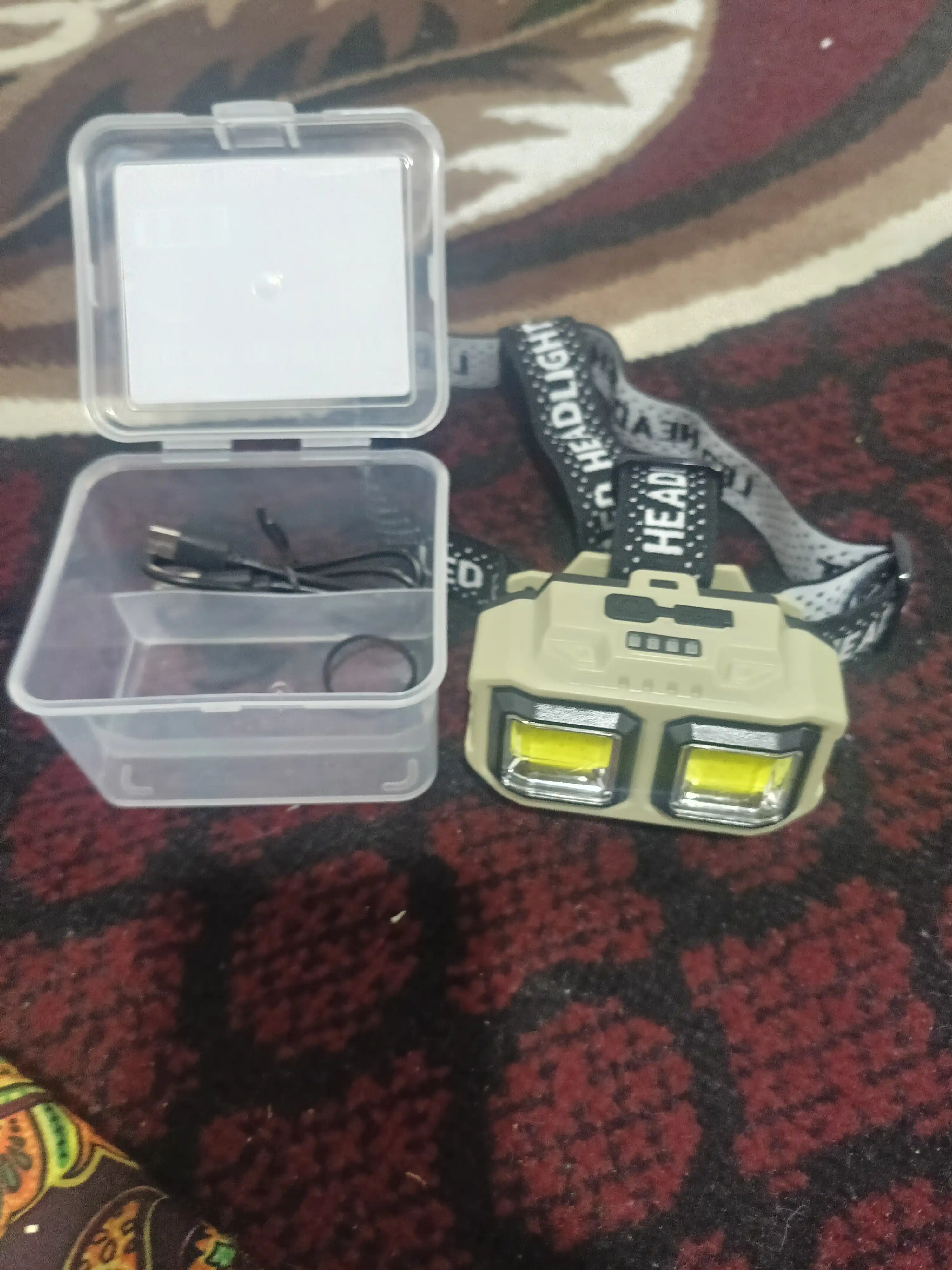 HX-816 peshona fonari - kuchli, yorug‘lik manbai LED fonar fanar