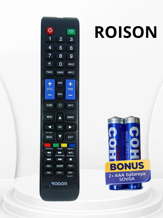 ROISON televizorlar uchun masofadan boshqaruv pulti R-911 model LCD LED TV uchun - 