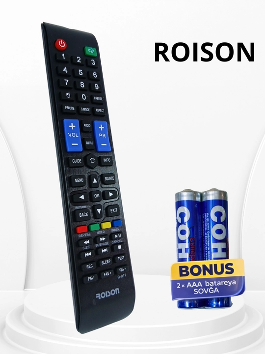 ROISON televizorlar uchun masofadan boshqaruv pulti R-911 model LCD LED TV uchun
