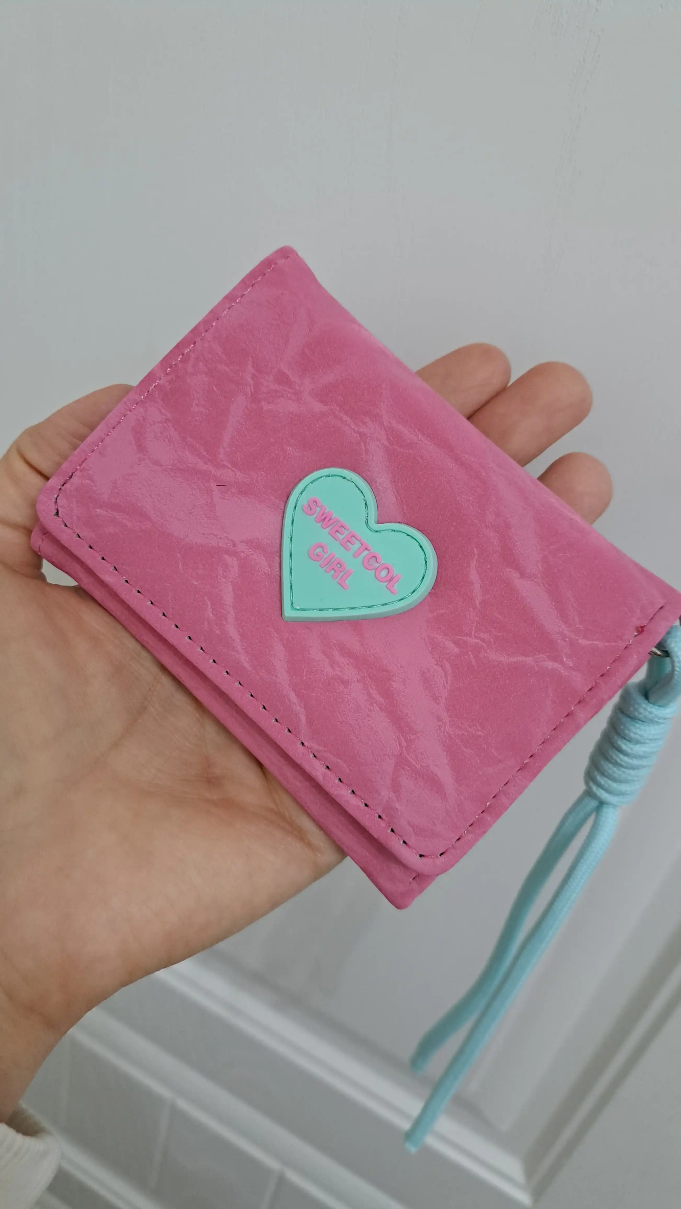 Компактный кошелек для женщин и девочек, cardholder