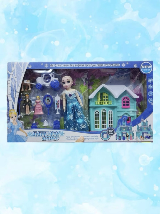 Игровой набор кукольный дом для девочек, Dream House, кукла и аксессуары