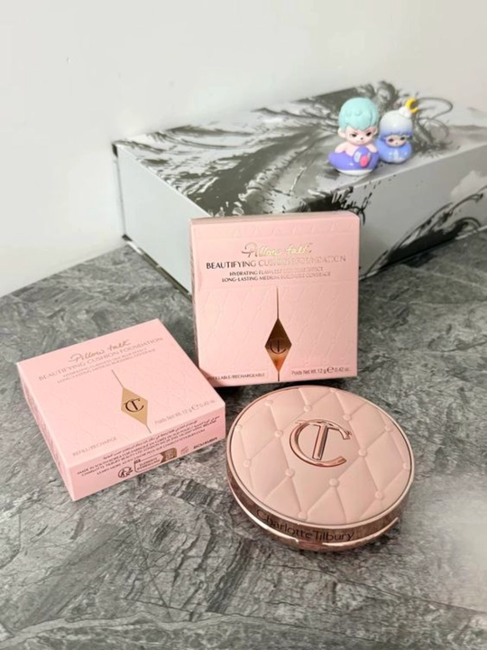 Charlotte Tilbury tusli kushon - namlantiruvchi, ipak qoplamali, upa 12 g
