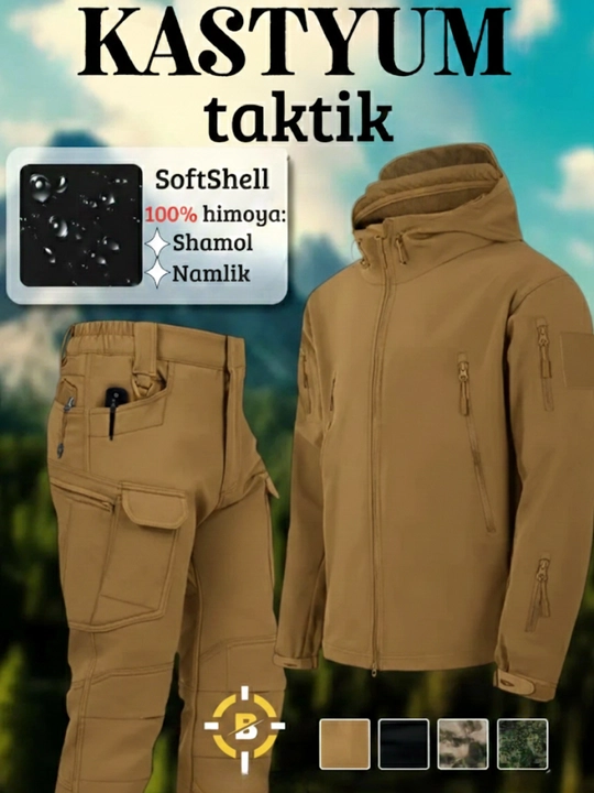 Тактический мужской костюм Softshell 5.11