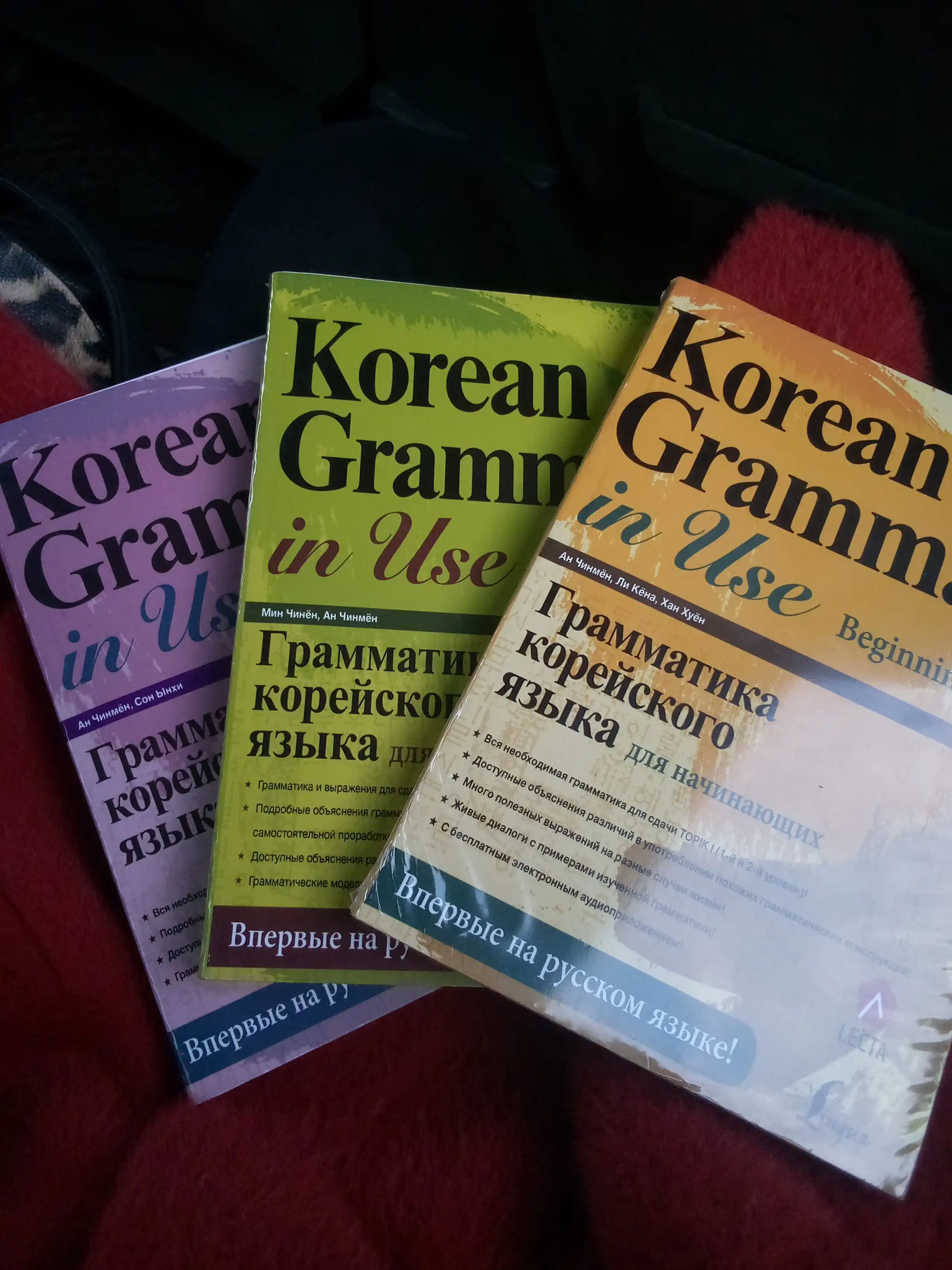 Koreys tili grammatikasi. Beginning/Intermediate/Advanced. Chinmyon An, Li Kyona Format A5